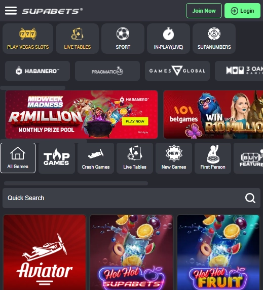 SUPABETS Casino